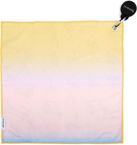 Birdie Girl The Most Versatile Golf Towel Magnetic Womens Golf Towel, Perfect for Pickleball, Womens Golf Accessories, Womens Golf Bag Accessories, Great for Tennis & Golf Gifts! (Golf Girl) in Saudi Arabia