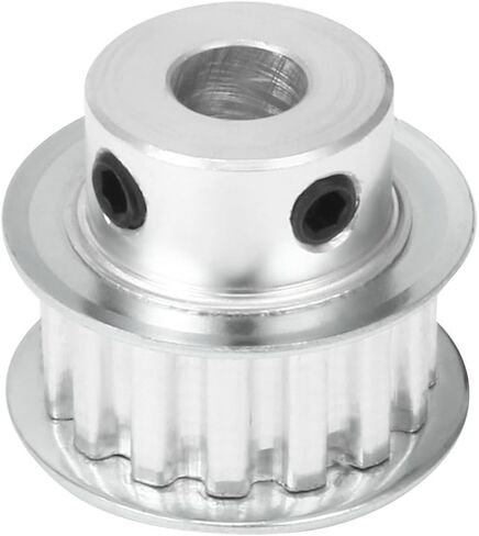 uxcell Aluminum 15 Teeth 5mm Bore 5.08mm Pitch Timing Belt Pulley for 10mm Belt in Saudi Arabia