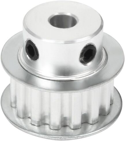 uxcell Aluminum 15 Teeth 5mm Bore 5.08mm Pitch Timing Belt Pulley for 10mm Belt in Saudi Arabia