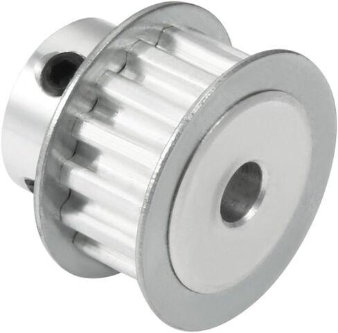 uxcell Aluminum 15 Teeth 5mm Bore 5.08mm Pitch Timing Belt Pulley for 10mm Belt in Saudi Arabia
