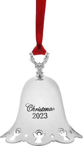 Towle 2023 Silver Plated Pierced Bell Ornament, 44th Edition in Saudi Arabia