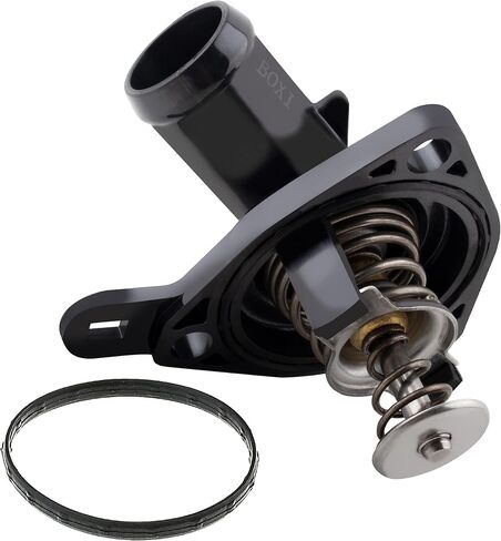 BOXI Thermostat Housing Kit Assembly Fit for 2002 2003 2004 2005 2006 for Acu-ra RSX / 2003 2004 2005 for Hon-da Civic Si / 2002 2003 2004 2005 2006 for Hon-da CR-V (Replaces 19301-PNA-003 33949) in Saudi Arabia