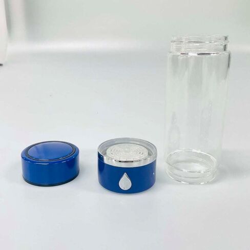 مولد زجاجة مياه هيدروجين مع تقنية SPE PEM مؤين الماء، 420 مل، تحليل كهربائي سريع لمدة 3 دقائق، المنزل والمكتب والسفر والشرب اليومي in Kuwait