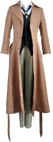 MIAOCOS Dazai Cosplay Costume Uniform Full Set Suit Fan Amine Carnivals Party Show Role Playing in Saudi Arabia