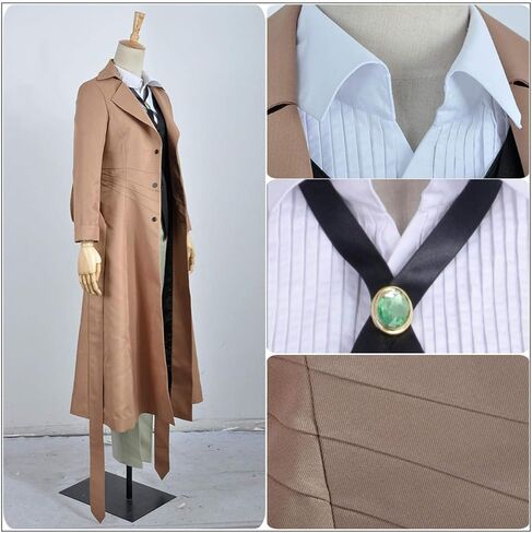 MIAOCOS Dazai Cosplay Costume Uniform Full Set Suit Fan Amine Carnivals Party Show Role Playing in Saudi Arabia