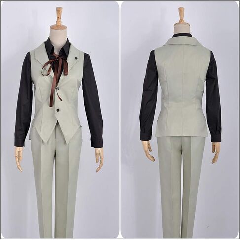MIAOCOS Dazai Cosplay Costume Uniform Full Set Suit Fan Amine Carnivals Party Show Role Playing in Saudi Arabia