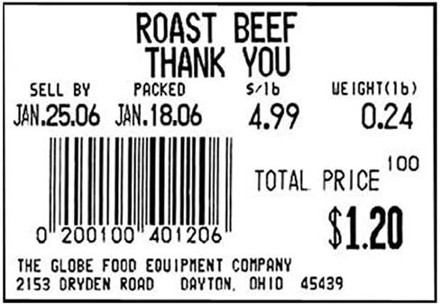 ملصق بمقياس الكرة الأرضية لـ GSP30A #4631 800 ملصق فارغ لكل لفة... (24 لفة) in Kuwait