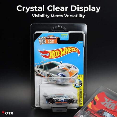 26-Pack Mainline Storage Protector Case for Hot Wheels and Matchbox Standard, Ultimate Clarity, Durable Display Shields, Protector Packs, Plastic Case Protector, OneTheKing in Saudi Arabia