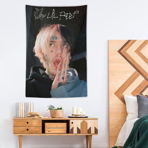 BeeestTapestry الانتحار الهيب هوب الأولاد نسيج الرعب الجمجمة نسيج لغرفة النوم الجمالية المفروشات جدار ديكور شنقا لغرفة المعيشة 40 ""x60"" in Kuwait