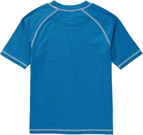 Big Chill Boys' Rash Guard Short Sleeve Rashguard Swim Shirt UPF 50+, 2-Pack in Saudi Arabia