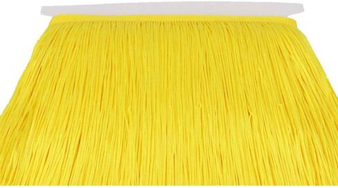 Heartwish268 Fringe Trim Lace Polyerter Fibre Tassel 12inch（″） Wide 10 Yards Long for Clothes Accessories and Latin Wedding Dress and DIY Lamp Shade Decoration Black Rose Pink in Saudi Arabia
