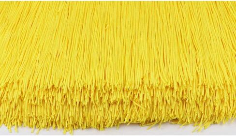 Heartwish268 Fringe Trim Lace Polyerter Fibre Tassel 12inch（″） Wide 10 Yards Long for Clothes Accessories and Latin Wedding Dress and DIY Lamp Shade Decoration Black Rose Pink in Saudi Arabia