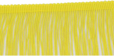 Heartwish268 Fringe Trim Lace Polyerter Fibre Tassel 12inch（″） Wide 10 Yards Long for Clothes Accessories and Latin Wedding Dress and DIY Lamp Shade Decoration Black Rose Pink in Saudi Arabia