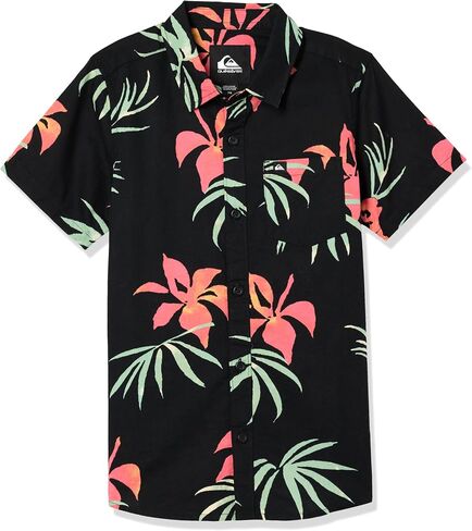 Quiksilver Boy's Apero Classic Button Up Woven Top Youth in Saudi Arabia