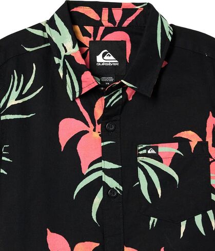 Quiksilver Boy's Apero Classic Button Up Woven Top Youth in Saudi Arabia