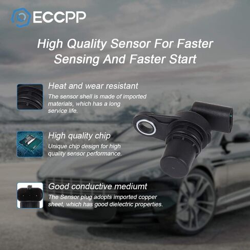 مستشعر موضع عمود الحدبات ECCPP مناسب لـ 2009-2014 لـ Dodge Journey، 2007-2014 لـ Jeep Compass/Patriot، 2011-2013 لـ Chrysler 200، 2007-2010 لـ Chrysler Sebring، 2008-2013 لـ Dodge Avenger in Saudi Arabia