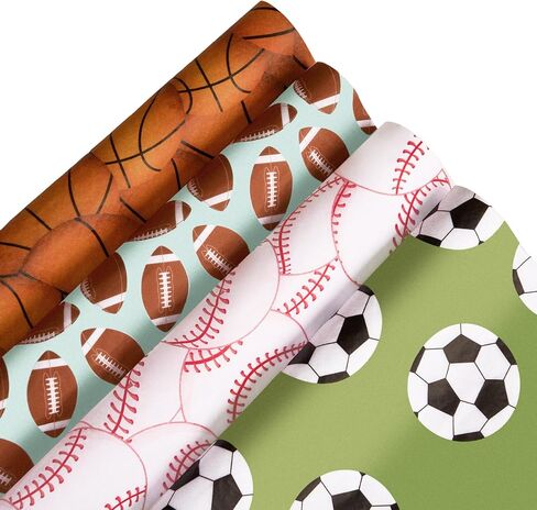 60 Sheet Football Pattern Tissue Paper 20 x 20in White Brown Football Art Gift Wrapping Paper DIY Craft Art Paper for Baby Shower Birthday Party Gift Packing in Saudi Arabia