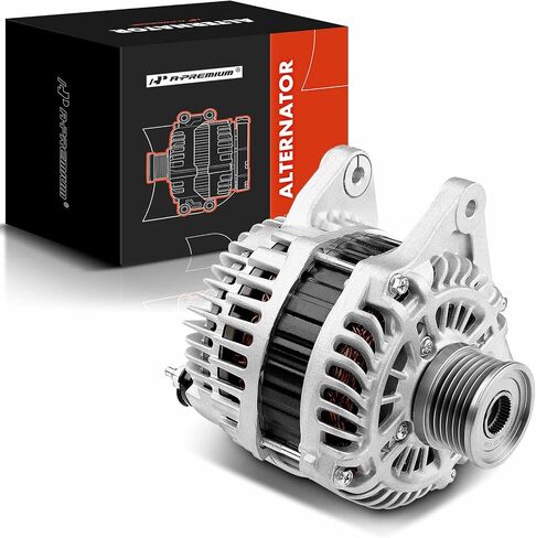 مولد كهربائي ممتاز متوافق مع Nissan Sentra 2017-2018 L4 1.6L، Juke 2011-2017 L4 1.6L، 110A 12V 6-Groove Clutch Pulley في اتجاه عقارب الساعة، استبدال # A002TJ1381، 23100-1KM1A in Saudi Arabia
