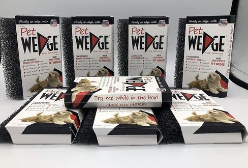 Pet Wedge Mini-Pocket Pet Hair Remover 8 Pack Bonus Pack in Saudi Arabia