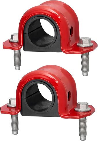 4 قطع من مجموعة دعامات قضيب التحكم الأمامي باللون الأحمر المتطرف + مجموعة البطانة الأمامية تناسب جيب رانجلر 1997-2006، البطانات المصنعة في الولايات المتحدة الأمريكية in Kuwait