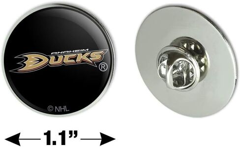 NHL Anaheim Ducks Logo Metal 1.1" Tie Tack Hat Lapel Pin Pinback in Saudi Arabia