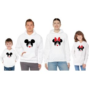 هوديس عائلية متطابقة مع آذان الفأر من Mouse Love Castle للجميع in Kuwait