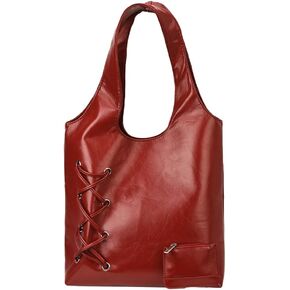 Hobo Bags for Women Solid Shoulder Purses Versatile Handbag Satchel Shopping Bag for Commute Vacation in Kuwait