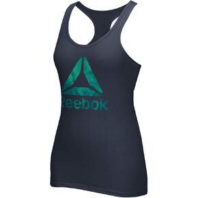 Reebok Crossfit Women's Navy Blue Delta Logo Racerback Tank Top BV2504 in Saudi Arabia