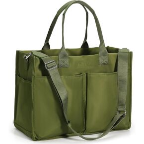 Tote Bags for Women, Compartments Nylon Large Tote Handbags in Kuwait