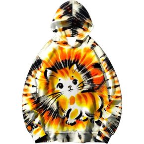 كنزة صوفية للأطفال بغطاء للرأس مع جيب الكنغر للأولاد والبنات in Kuwait