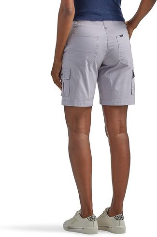 Lee Women's Petite Flex-to-go Mid-Rise Cargo Bermuda Short in Saudi Arabia