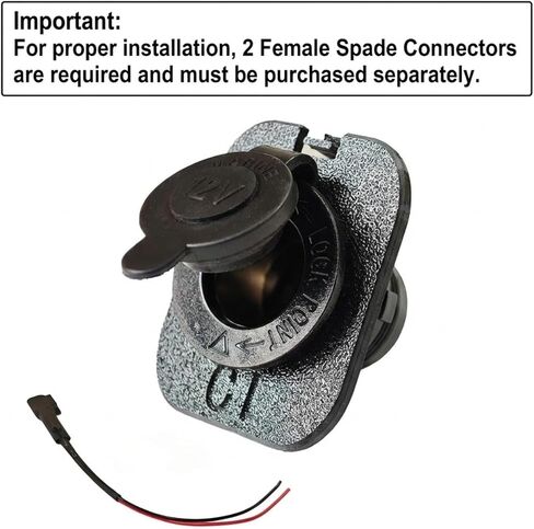 طقم مقبس سجائر 12 فولت لـ Ford Maverick Flexbed (2022+)، طقم شاحن USB 12 فولت لاستبدال محول Ford Maverick Flexbed E-DIY بالأسلاك (مقبس سجائر) in Kuwait