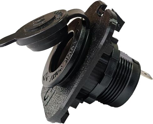 طقم مقبس سجائر 12 فولت لـ Ford Maverick Flexbed (2022+)، طقم شاحن USB 12 فولت لاستبدال محول Ford Maverick Flexbed E-DIY بالأسلاك (مقبس سجائر) in Kuwait