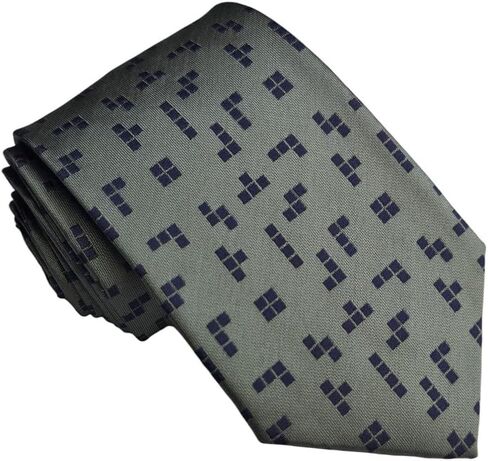 Maker V Video Game Necktie - Gamer Necktie - Video Game Gift - Gamer Gift for Men - Men's Videogame necktie (Olive/Navy Gamer) in Saudi Arabia