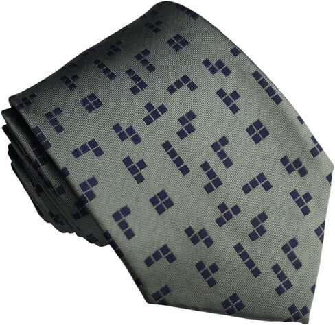 Maker V Video Game Necktie - Gamer Necktie - Video Game Gift - Gamer Gift for Men - Men's Videogame necktie (Olive/Navy Gamer) in Saudi Arabia