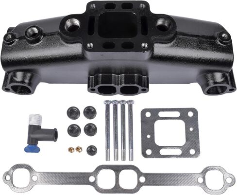 Exhaust Manifold 860246A10 Replacement for Mercruiser MCM/MIE GM V8 305 350 377 Engines 1983-2002 5.0L 5.7L, Port/Starboard Side #860246Q11,87114A19,9-40507 Mixizap in Saudi Arabia