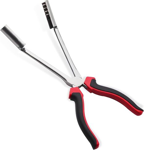 Spark Plug Wire Removal Pliers, High Voltage Cylinder Cable Removal Tool Spark Plug Pliers, Universal Automotive Sleeve Type Spark Plug Wire Remover Puller, Car Accessories in Saudi Arabia