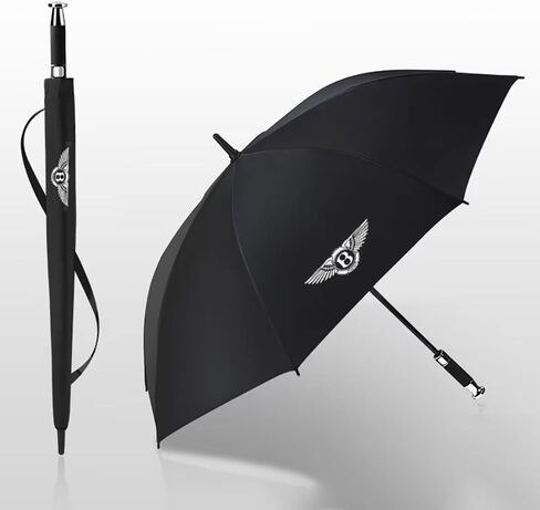 Exclusive Car Umbrella for Bentley Mulsanne S/Mulsanne Turbo R/New Turbo R/Turbo RT, Sun Rain Protection with Car Logo Foldable and Long Handle Options Vehicle Umbrella in Kuwait