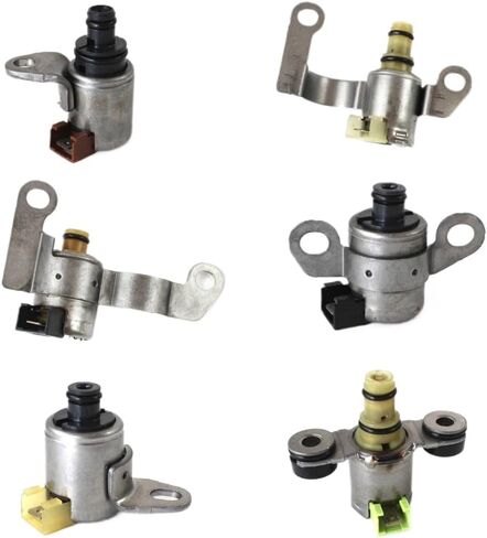 Transmission Shift Solenoid Gearbox Kit 9pcs N281 N282 N283 JF506E 09A 5F31 Compatible With 5 Speed FWD AWD in Saudi Arabia
