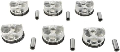 6 مجموعة حلقات المكبس كيت مع Φ82mm CR 11 1 11257612982 11257561848 متوافق مع 2005 2011 323i 325i E60 E90 E92 323i 525i N52B25 2 5 in Kuwait