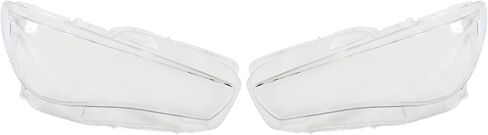 NLQR 1 Pair Front Left Right Headlight Headlamp Lens Cover Compatible with Infiniti Q50 2014 2015 2016 2017 2018 2019 2020 2021 in Saudi Arabia