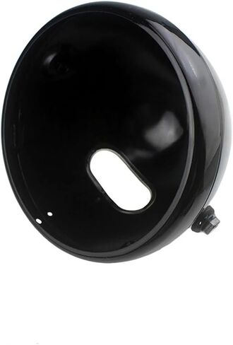 Motorcycle Headlight Cover 7 Inch Head Lamp Bucket Motorcycle 7" Headlight Housing Mount Cover Shell for Cafe Motorcycle Headlight Grill Cover in Saudi Arabia