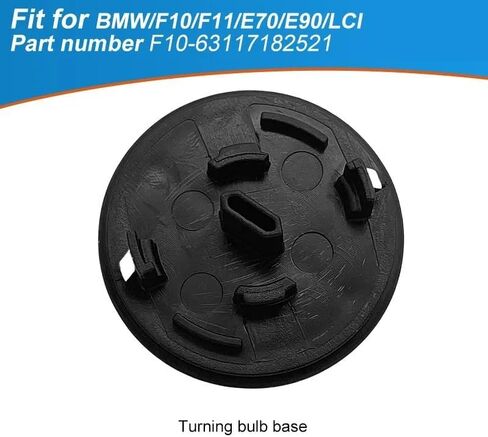 Headlight Seal Cover Lamp Holder Base for BMW F10 X5 X6 E70 M3 M5 M6 M M1 E90 LCI Steering Light Base 63117182521 in Saudi Arabia