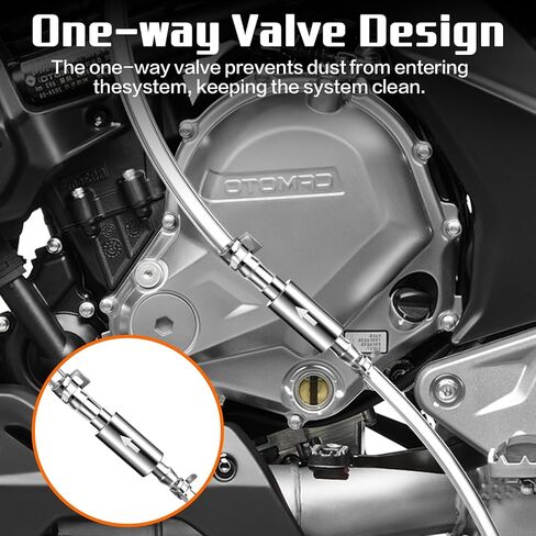 Brake Bleed Kit, 3 pcs Reverse Brake Bleeder Kit100ml Syringe with 50cm Hose Brake Fluid Bleeder Tool for Automotive Car Truck Motorcycle Bike Bicycle Braking System Repair Maintenance in Saudi Arabia