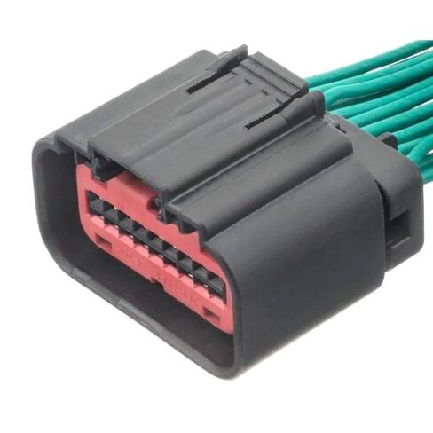 KarParts360 for Hyundai Equus 2013 2014 2015 2016 Cruise Control Distance Sensor Connector | Blade Terminal | Oval Connector | 20 ga. Gauge | Replacement for CU2Z14S411GB, CU2Z14S411GA in Saudi Arabia