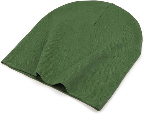 Fine-Knit 100% Cotton Slouchy Thin Beanie Hat-Ultra Soft Lightweight Daily Beanies Hats Warm Chemo Knitted Skull Cap in Kuwait