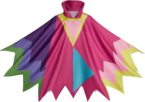 iSHOWcos Game Deltarune Spamton Neo Cosplay Cloak Colorful Stand Collar Cape for Halloween in Saudi Arabia