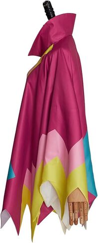 iSHOWcos Game Deltarune Spamton Neo Cosplay Cloak Colorful Stand Collar Cape for Halloween in Saudi Arabia
