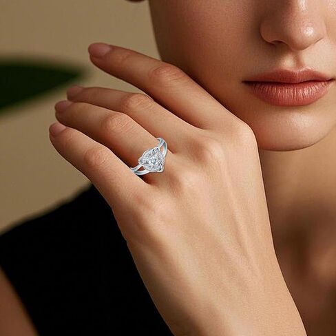 الساحرات خاتم عقدة سلتيك للنساء Triquetra Trinity Knot الخطبة وعد خاتم الزفاف الفرقة تكويم Anillo Nudo De Bruja 925 الفضة الاسترليني الخلود الأيرلندية مجوهرات هدايا in Kuwait