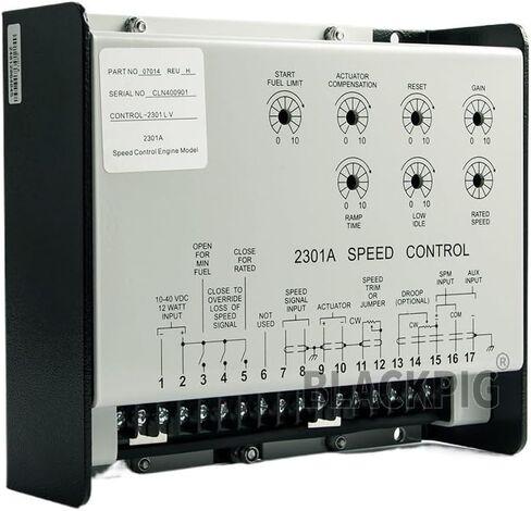 2301A Enginel Speed ​​Controller 9907-014 لوحة تحكم محافظ السرعة لأجزاء المولد in Saudi Arabia